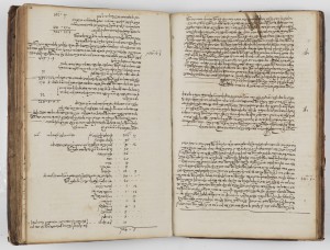 Pages from the Pinkas (Register) of the Metz Rabbinic Court, 1771-1789. (YIVO)